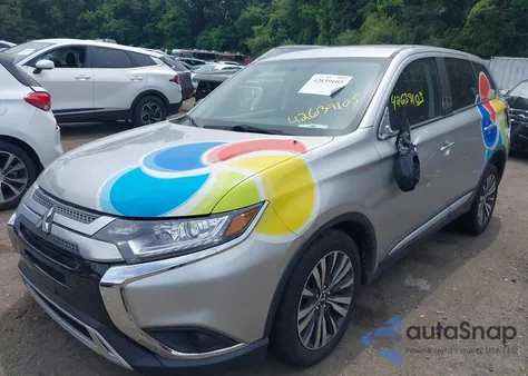 2020 Mitsubishi Outlander Es 2.4 S-Awc из США, поврежденный, VIN JA4AZ3A34LZ044615